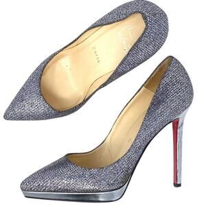 Christian Louboutin Filo 120 Glitter Specchio Pumps EU 38 / US 7